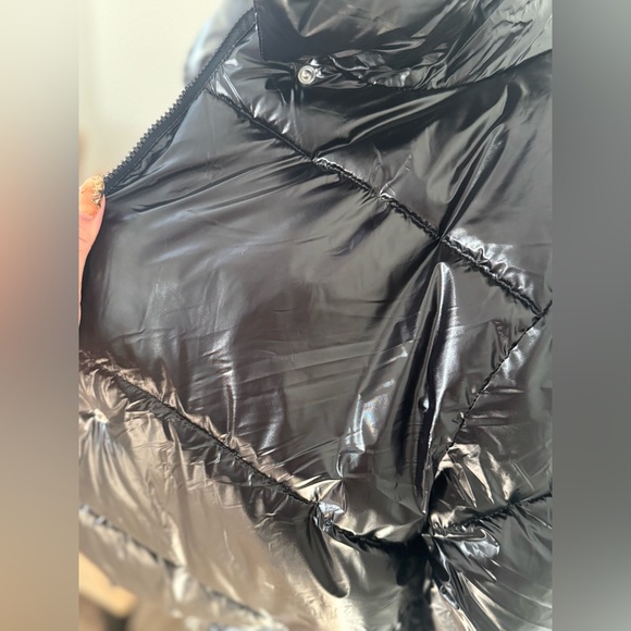 ‼️LAST ONE Women's Short Relaxed Puffer Jacket - A New Day black - Picture 5 of 7